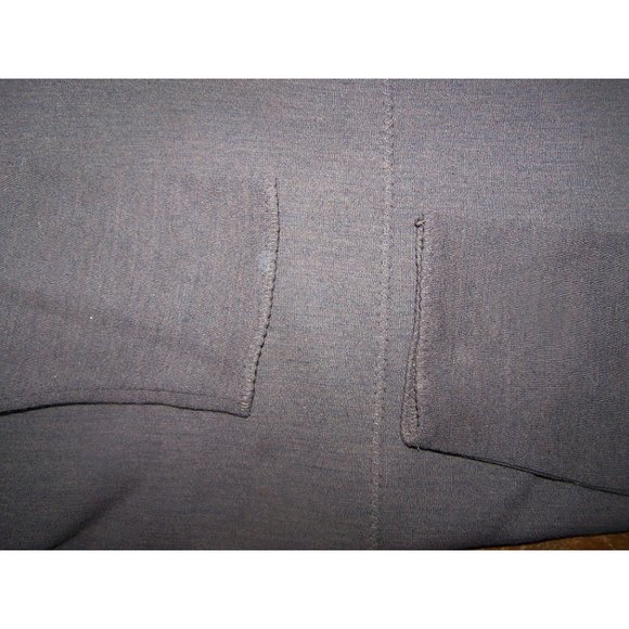 Eileen Fisher Sweater Brown M Wool Blend Stitching Vintage - Picture 4 of 9